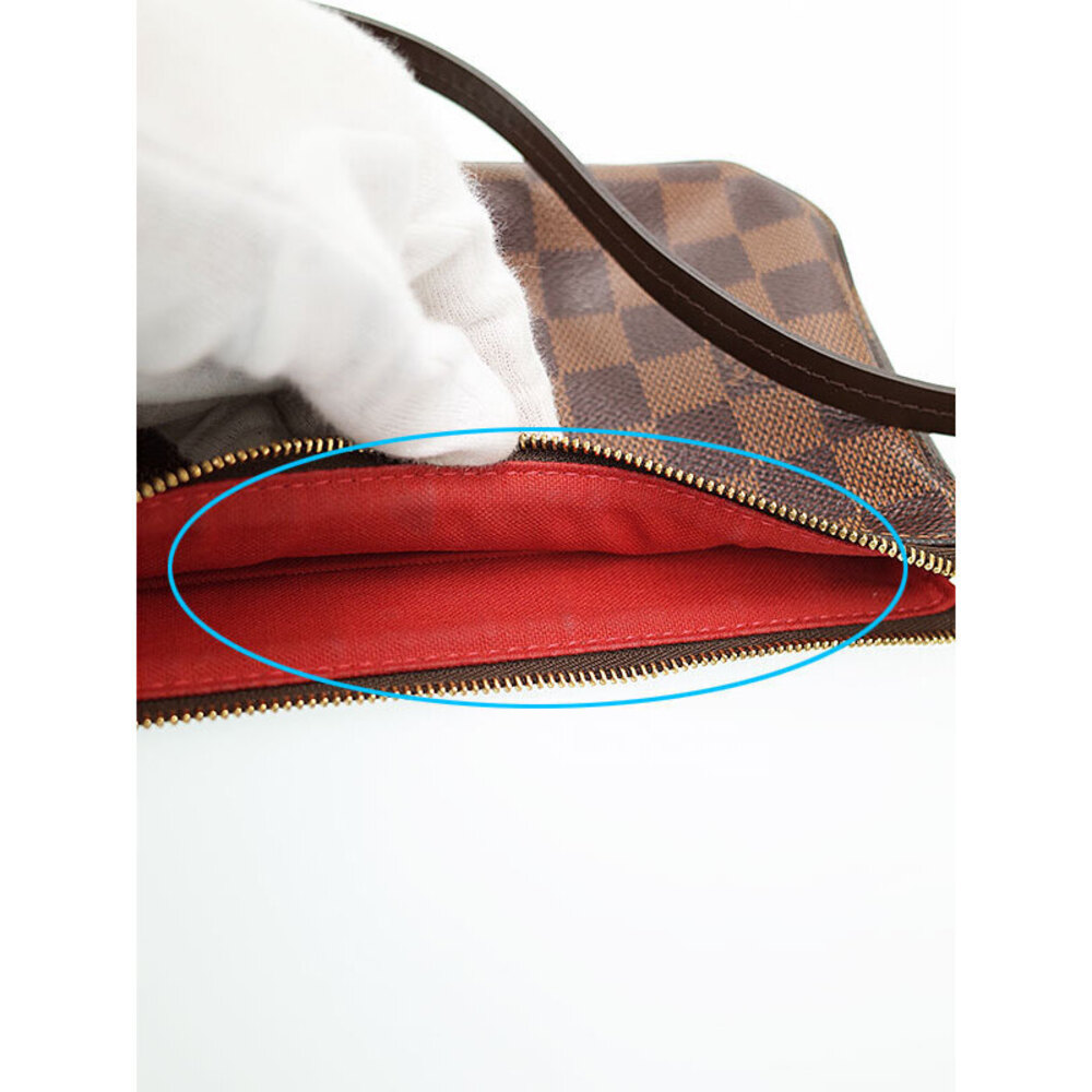 Louis Vuitton Damier Ebene Brown Pochette Accessoires Accessory Pouch - Picture 4 of 9